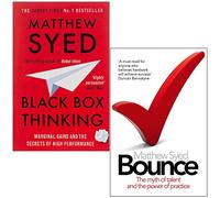 Black Box Thinking & Bounce By Matthew Syed 2 Books Collection Set