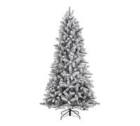 Black Box Trees Snowdon Artificial Christmas Tree Height 215 x Diameter 127 cm Green with Frost Look
