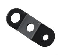 Black Brake Fluid Reservoir Bracket Stand for Motorcycle Cylinder Oil | Cup Holder Support Tank Mount Metal Direct Fit Replacement Part Compatible with