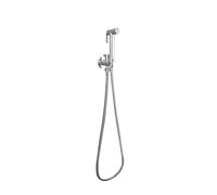 Black Brass Handheld Toilet Bidet Sprayer | Self-Cleaning Shower Head, White Bath Accessory(Chrome Set A SS Hose)