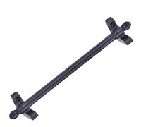 Black Brass Stair Rods for Carpet Runners Easy Install Fixed Bar Set to Secure Rugs and Carpets Durable Stair Railing Accessories for Home Décor