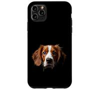Black Brittany Spaniel Dog Brittany Face Case for iPhone 11 Pro Max