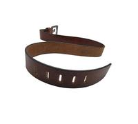 Black & Brown Leather Belt With Buckle Unisex Genuine Leather Adjustable Durable Casual Belt For Men Jeans(Brown, L)
