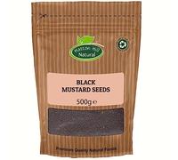 Black/Brown Mustard Seeds 500g by Hatton Hill