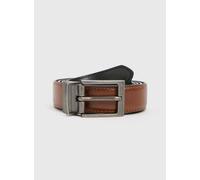 Black & Brown Reversible Faux Leather Belt XL