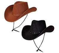 Black & Brown Texas Cowboy Hats