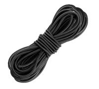 Black Bungee Cords 6mm x 10m Elastic Shock Bungee Cords Rope Tent Pole Elastic Cord Straps String for Outdoor Camping Hiking