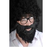 Black Bushy Fancy Dress Fake Beard