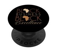 Black Business Black Excellence Business Owner Entrepreneur PopSockets Adhesive PopGrip