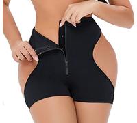 black butt lifter tummy control slipje vrouwen taille trainer body shaper haak rits shapewear plus maat s-6xl