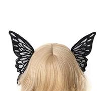 Black Butterfly Hair Clip Butterfly Bullet Rolit Hair Clip Goth Bullet Devil Wing Hair Clip Batwing Hair Clip