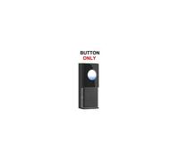 (Black, button) USB WIFI Smart Door Sensor Night Light IP55 Waterproof Wireless Doorbell with Ring Chime Call LED Smart Home Device