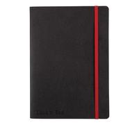 Black by Black n Red Business Journal Soft Cover Ruled and Numbered 144pp A5 Ref 400051204 + Free finchley Refill Pen (3)