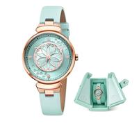 BLACK BY BLUE BRAVE 4B Women's Cherry Blossom Watch, Blue, 36mm, Japanese