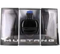 Black by Ford Mustang Men Set: EDT + ASB + Hair & Body Wash (3.4+3.4+3.4oz) DB