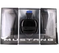 Black by Ford Mustang Men Set: EDT + ASB + Hair & Body Wash (3.4+3.4+3.4oz) DB
