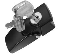 Black Cabinet Lock with Keys for Doors and Electrical Boxes