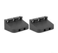 Black Cable Clips for USB Power Cords Office | Flexible yet robust material, maintains shape, secure grip on cables, 5.6x4.5x3cm compact size
