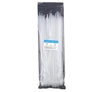 Black Cable Ties - Reusable Zip Ties | Fastening Cable Wrap, 100x Cable Management Straps Computer Accessories, Self-Locking Black Nylon Tie Wraps For Home, Garden, Workshop