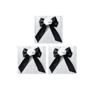 Black Camellia Bow Brooch, High-end Corsage Pin, Mourning Corsage Clothing Accessory