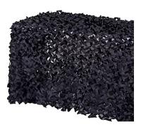 Black Camo Netting for Hunting & Military Use, Reinforced Camouflage Shade Net, 150D Oxford Cloth, Perfect for Garden, Patio, Gazebo, Camping, Cover (8x10m)