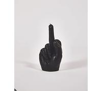 Black Candle The Bird Swear Middle Finger | Soy Wax | 9cm Funny Home Decor Gift Joke Gift Secret Santa Funny Friend Birthday Present
