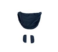 (Black canopy) COLU KID Stroller Accessories Seat Cushion Change Kits Rain Cover Sunshade Insect Net Backpack Bag For Doona Car Seat Stroller