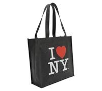 Black Canvas I Love NY Tote Bag and New York Souvenir