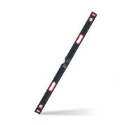 Black Canyon - 48 inch Box Level, with Magnetic Base, Vertical and Horizontal Measurement, Aluminum, Plastic Frame, Hanging Hole, Types of Vial, Proper Construction, tasks of