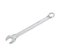 BLACK CANYON Metric 24mm Combination Wrench, 12-Point Box End & Hex Opening Design, Polished Steel