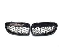 (Black) Car Front Grille Kidney Grilles 1 Pair