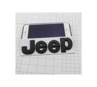 BLACK CAR METAL BADGE TRUNK BONNET EMBLEM FOR JEEP CHEROKEE WRANGLER RENEGADE