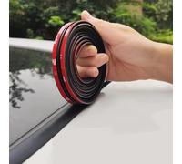 Black Car Seal Protector Sound Insulation Tape for Jeep Gladiator JT 2019 2020 2021 2022 2023,Glass Sunroof,Front Hood ,Tailgate,Door,to Noise Dust Reduction Exterior Body Kit,B Front Hood