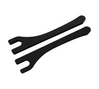 (black) Car Seat Gaps Filler - 2 Pack Auto Seat Side Gaps Filler | Car Inserts Between Seats, Seat Crevice Plug Blockers for Seat and Console Stop Things