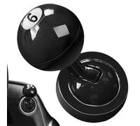 (Black) Car Start Button Rocker, Metal Push-To-Start Accessories, Car -e Click Start Joystick Billiards Decoration, Push-To-Start Button Rocker, Car Engine