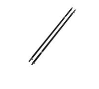 Black Car Window Weatherstrip Molding Compatible for Toyota Sienna XL30 2011~2020 Waterproof Window Glass Sealed Strip Stickers Accessories(Black Front 2pcs)