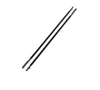 Black Car Window Weatherstrip Molding Compatible For Toyota Sienna XL30 2011~2020 Waterproof Window Glass Sealed Strip Stickers Accessories(Black Rear 2pcs)