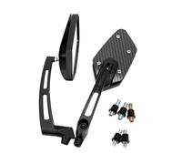 Black Carbon Blue Red Go-ld Silver Motorcycle Rearview Mirror Has A Rotation Adjustment Function Rotatable HD Vision Side Mirrors 8mm 10mm Side Mirrorss