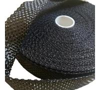 Black Carbon Fiber Fabric Braid Belt - Plain Woven Cloth, 20mm/30mm Wide, 3K 280g - Ideal for DIY Projects and Accessories(25mmx3meters)