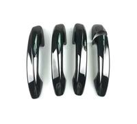 Black Carbon Fiber LHD Car Door Handle Cover Styling Accessories Stickers,Car Door Handle Protector,For Benz CLA/A-class/C-class/E-class/GLC/GLB
