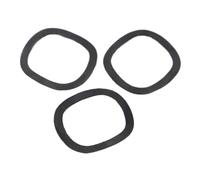 Black Carbon Steel Three-Wave Spring Washers M3-M50 Lock Gasket(10pcs M25x31)
