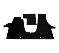 Black Carpet Floor Mats VD195 All Weather Odorless Velour Mat Liners 4-piece Set Car Accessories Compatible With Volkswagen T5 Multivan Caravelle 2005 2006 2007 2008 2009 2010 2011 2012 2013 2014