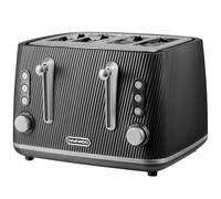 Black Cascade 4 Slice Toaster