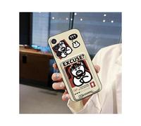 (Black Case-Card Holder-Ponytail, Samsung F06 5G/M06 5G/SM-E066B) Suitable for Samsung mobile phone case with ID card bag textured change card digital cartoon