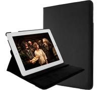 Black Case for iPad 2, 3, 4 and Retina with Kickstand