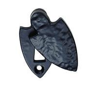 Black Cast Iron Escutcheon Plates Keyhole Cover Key Hole Door Lock Accessories (Covered Escutcheon)