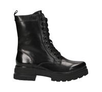 black casual closed booties, female, Caprice, Lace-up Boots, Black, 5 UK, Shoes 5 UK