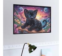 Black Cat 500 Piece Jigsaw Puzzle for All Ages Fantastic Beasts Jigsaw Thoughtful Housewarming Gift Family Game Night Vibrant Design Stress Reliever 500 PCS