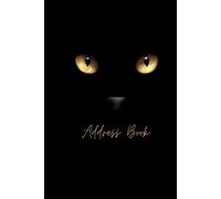 Black Cat Address Book for Cat Lovers: Keep track of your contacts and addresses with this cute black cat address book!
