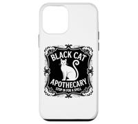 Black Cat Apothecary Stop In For A Spell Case for iPhone 12 mini